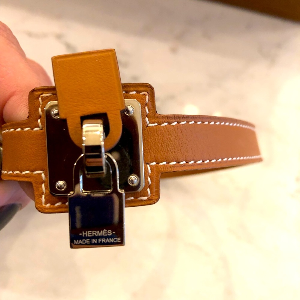HERMES O Kelly Double Tour Bracelet